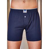 Berrak 1099 Penye Şort 3'lü Lacivert Erkek Boxer