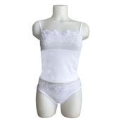 Berrak 2112 Brodeli İp Askılı Bikini Takım
