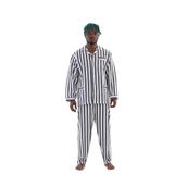 Beruflic 4007 Uzun Kol Çizgili Gaffur Erkek Pijama Takım