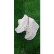 Berush Bride 500 Çınar Sade Dolgu Topuklu Gelinlik Ayakkabısı