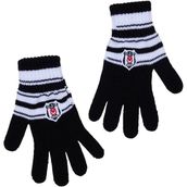 Beşiktaş Çocuk Eldiven 04 25K - Beyaz - Siyah - Standart