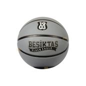Beşiktaş Tricolor Serisi Lisanslı ve Logo Baskılı 7 Numaralı Kauçuk Basketbol Topu