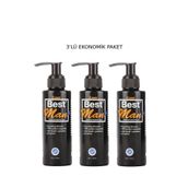 Best Man Bestman 150Ml Anal/Vajinal Kullanıma Uygun Su Bazlı Kayganlaştırıcı Jel 3'Lü Ekonomik Set