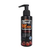 Best Man Çilekli Kayganlaştırıcı Jel, 150 ml, Siyah