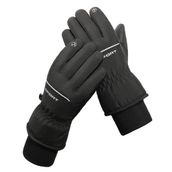 Bestgift HX-103 Siyah Peluş Su Geçirmez Erkek Eldiveni