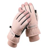 Bestgift HX-106 Pembe Peluş Su Geçirmez Erkek Eldiveni