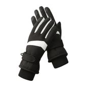 Bestgift HX-113 Siyah 2 Peluş Su Geçirmez Erkek Eldiveni