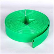 Besttech 4" - 25 Metre Uv Katkılı Pvc Kaplı Tekstil Örgülü 7 Bar Layflat Yassı Verici Hortum