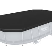 Bestway 14' x 8'2"/4,27m x 2,50m oval havuz örtüsü