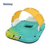 Bestway 43407 Hydro Force Tenteli 300x275 CM Büyük Boy Yüzen Ada Yatak