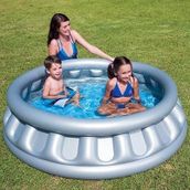 Bestway 51080 152x43 CM Uzay Gemisi Metalik Şişme Havuz