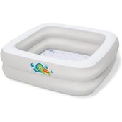 Bestway 51116 86 x 25 CM Kare Beyaz Bebek Havuzu
