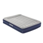 Bestway 67630 203x152 cm Gri 2 Kişilik Yüksek Pompalı Şişme Yatak