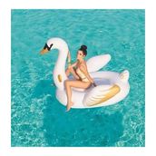 bestway Altın Sarı Kuğu Deniz Yatağı 169 x 169 Cm Bestway 41120 0.32 mm Vinil Malzemeden Tek Kişilik