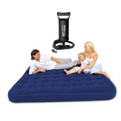Bestway Bw109 Üç Kişilik Büyük El Pompası Şişme Yatak