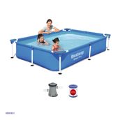 Bestway Bw401 56401 221x150x43 cm Prefabrik Havuz Seti
