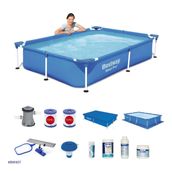 Bestway BW407 56401 221x150x43 cm Prefabrik Havuz Seti