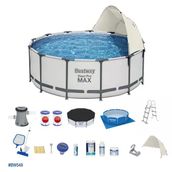 Bestway BW549 5612X 427x122 cm Gölgelikli Prefabrik Havuz Seti