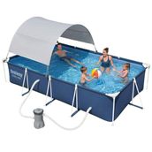 Bestway BW624 400x211x81 cm 56405 Prefabrik Dikdörtgen Aile Havuz