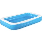 Bestway Dikdörtgen Şişme Aile Havuzu 305x183x46 Cm Dayanıklı PVC Malzemeli Geniş Tasarım