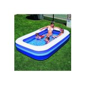 BESTWAY Dikdörtgen Şişme Jumbo Boy Aile Havuzu 262x175x51 gnsRKFaz3173