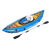 Bestway Hydro-Force Cove Champion Tek Kişilik Şişme Kano Set - Mavi - Sarı