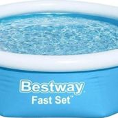 Bestway Şişme Bahçe Havuzu Aile Çocuk Yetişkin Büyük Şişme Havuz 244 X 61 cm