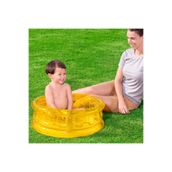 BESTWAY Şişme Bebek Havuzu Şeffaf Sarı 64x25 cm, 51112S