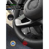 Beta Moda Hub Opel Meriva Siyah Delikli Düz Deri Direksiyon Kılıfı