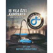 Beton Vibratörü Kendinden Konvertörlü Dt 220 - 60Mm