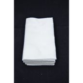 Betül Optik Mikrofiber Gri Renk Gözlük Temizleme Bezi 100 Adet 15*9 cm - Beyaz