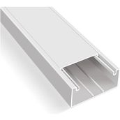 Beyaz Kablo Kanalı 2 Metre 100X50 Mm, Dayanıklı ve Pratik Elektrik Düzenleme Çözümü - Seçenek 1