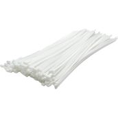 Beyaz Plastik Kablo Bağı, 3.6x150 mm, 100 Adet Paket, Cırt Kelepçe