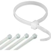 Beyaz Plastik Kablo Bağı Plastik Kelepçe 3,6MMX15CM 100