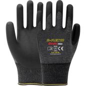 Beybi B-FLEX110 Likralı Nitril Eldiven Iş Eldiveni 12 Çift - Siyah