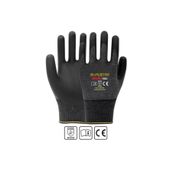 Beybi B-flex110 Likralı Nitril Işçi Eldiveni 8 Numara 3 Çift
