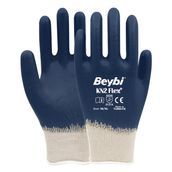 Beybi KN2 Flex+ Pamuk Likralı Lacivert Örme Eldiven