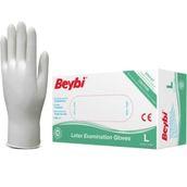 Beybi L 100 Adet Pudralı Muayene Eldiveni
