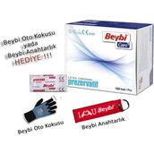 Beybi Lateks Prezervatif 100'lü İnce Dokulu Doğal Kauçuk Lateks Aroma Seçenekleriyle