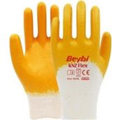 Beybi Nitril Iş Eldiveni Kn2 Flex Sarı No:10 5 Li