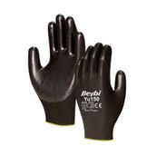 Beybi Nitril Poly PL9 12’li Paket 10 Kırmızı Siyah İş Eldiveni