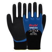 Beybi NMF134 No: 10 Mikro Köpük Nitril Kaplı Polyester Örgü Eldiven