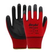 Beybi Pn5-Zebra Kırmızı Nitril Iş Eldiveni ( 12 Adet )