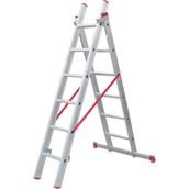 Beykon 2+2 M Toplam 4 Metre A Tipi Alüminyum Sürgülü (Ptt) Merdiveni