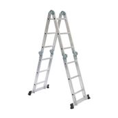 Beykon 3.70 Metre 12 Basamaklı 4x3 Alüminyum Katlanır Akrobat Merdiven