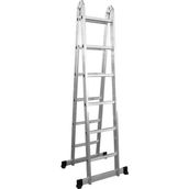 Beykon 6+6 Basamaklı Çok Amaçlı Katlanır Alüminyum Merdiven