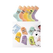 BGK BGK-5111171 Desenli Kolej Extra Rahat 5'li Unisex Çorap