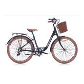 Bianchi C261 380H V 26 Jant 7 Vites Siyah YS728 Glossy Kadın Şehir Bisikleti