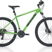 Bianchi Magma 27.3 480H HD 27.5 Jant 21 Vites Tourney Green Black Gloss Erkek Dağ Bisikleti