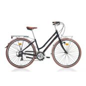 Bianchi Rubıno 430H V 28 Jant 21 Vites Black Glossy Kadın Şehir Bisikleti